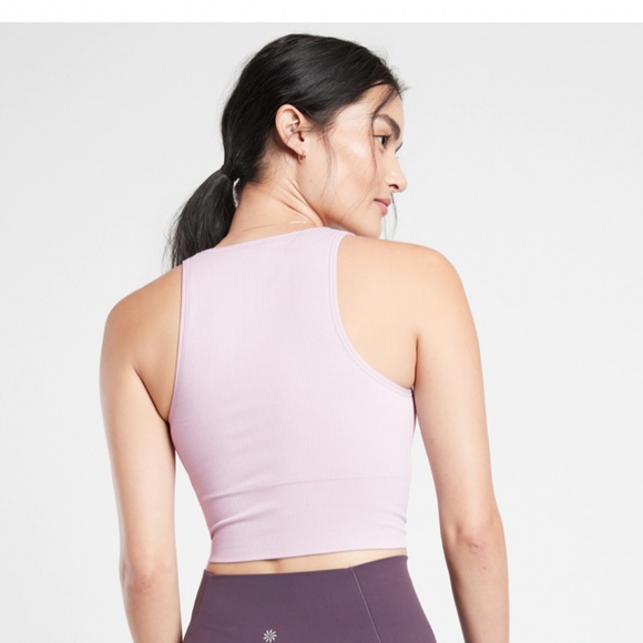 Light purple cropped tanktop - Picture 2 of 2